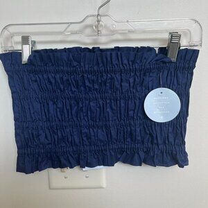 NWT Navy Hill House June Nap tube top!